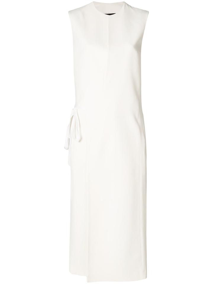 Haider Ackermann Tie Wrap Dress - Nude & Neutrals
