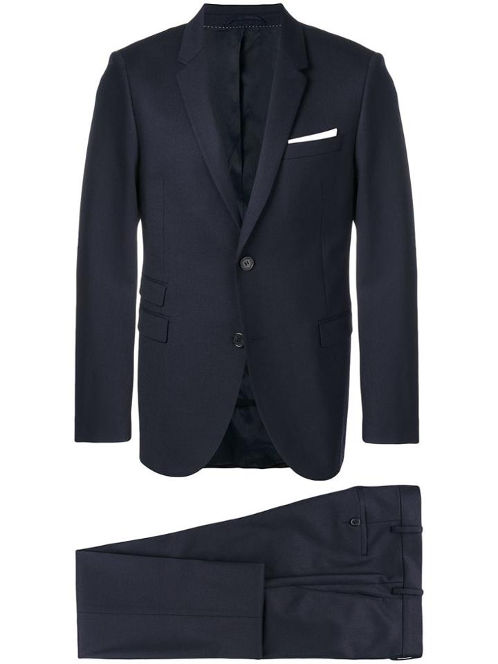 Neil Barrett Slim Fit Two-piece Suit - Blue