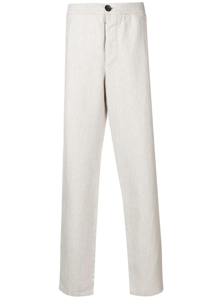 Oliver Spencer Elasticated Waist Trousers - Neutrals