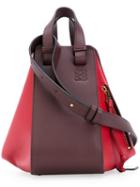 Loewe - Block Panel Tote - Women - Leather - One Size, Red, Leather