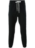 Diesel 'p-black Sporty' Track Pants, Men's, Size: Medium, Black, Cotton/polyester/spandex/elastane