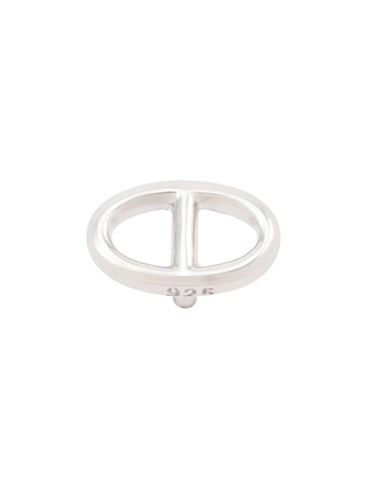 Miansai Circle Stud Earring, Women's, Metallic