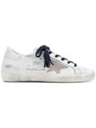 Golden Goose Deluxe Brand Superstar Rose Edition Sneakers - White
