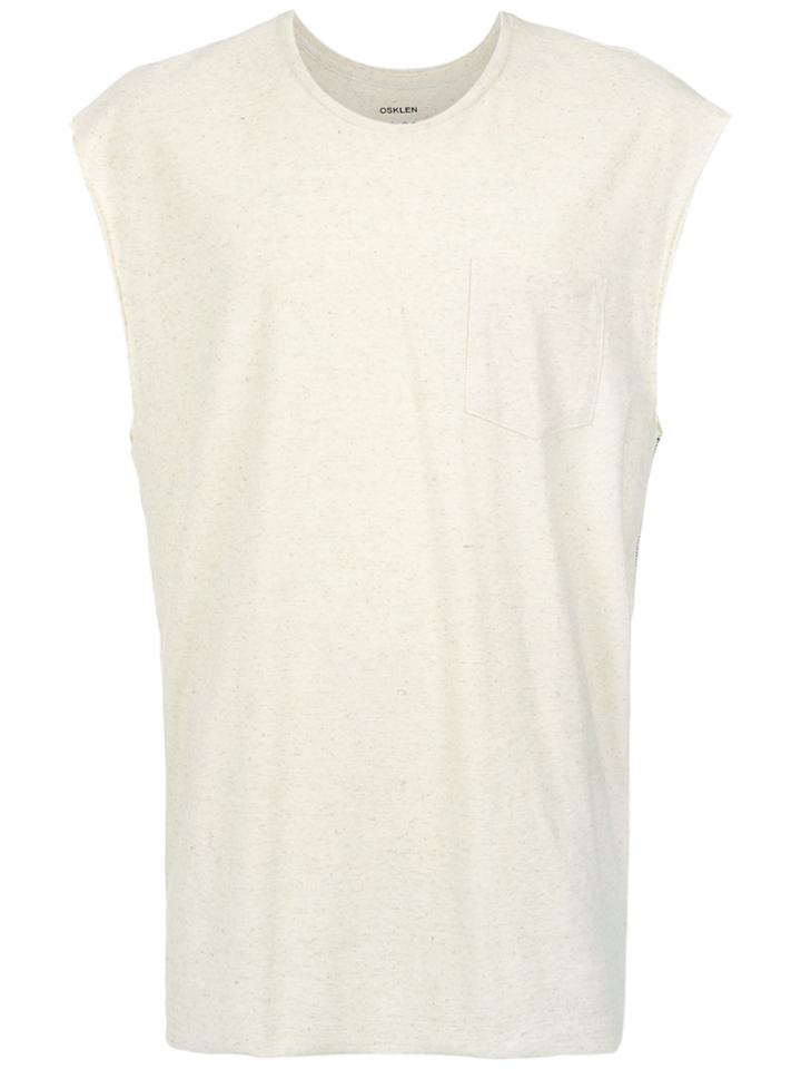 Osklen Chest Pocket T-shirt - Nude & Neutrals