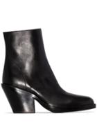Ann Demeulemeester 80mm Ankle Boots - Black