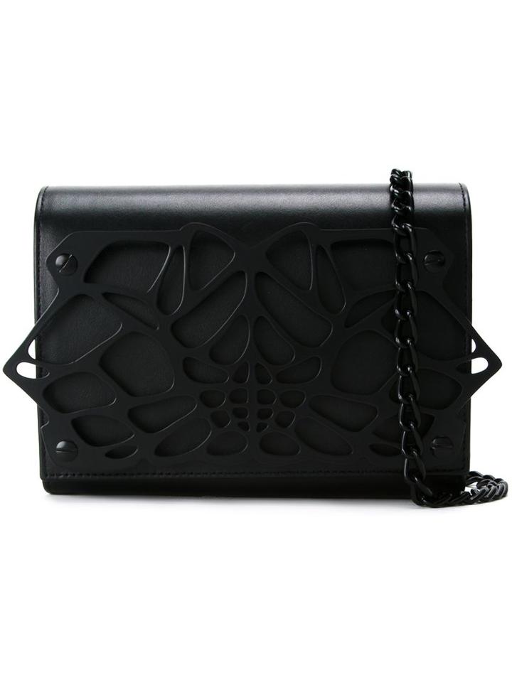 Lamat Small 'supernova' Clutch, Women's, Black, Leather