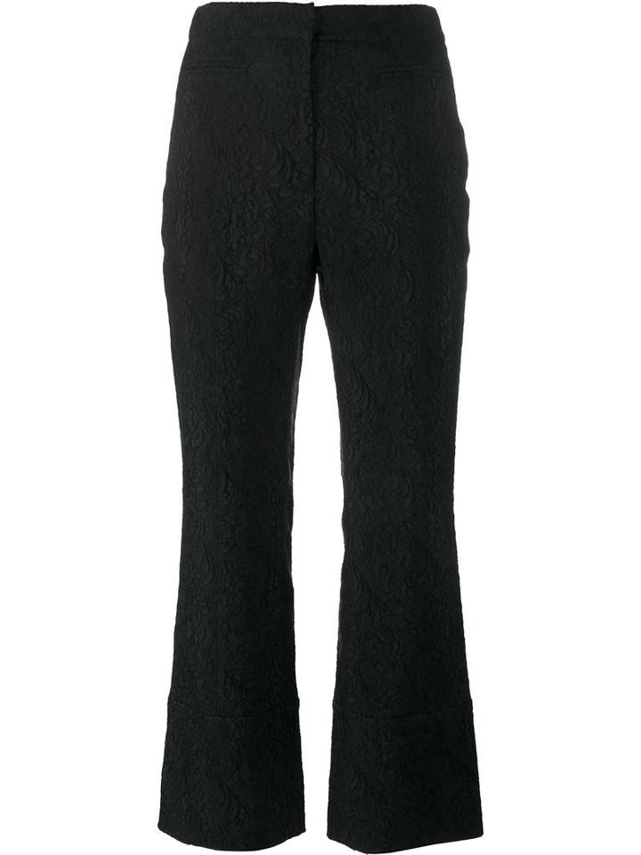 Erdem Brocade Trousers, Women's, Size: 6, Black, Acetate/polyester/spandex/elastane/viscose