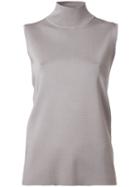 Dion Lee Loop Back Knitted Tank, Women's, Size: 8, Grey, Viscose/nylon