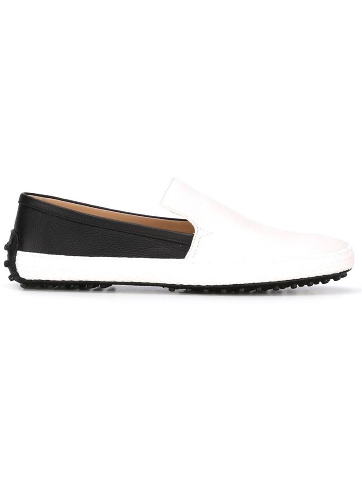 Tod's Bicolour Driving Shoes