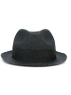 Paul Smith Woven Detail Hat, Men's, Size: Medium, Blue, Straw