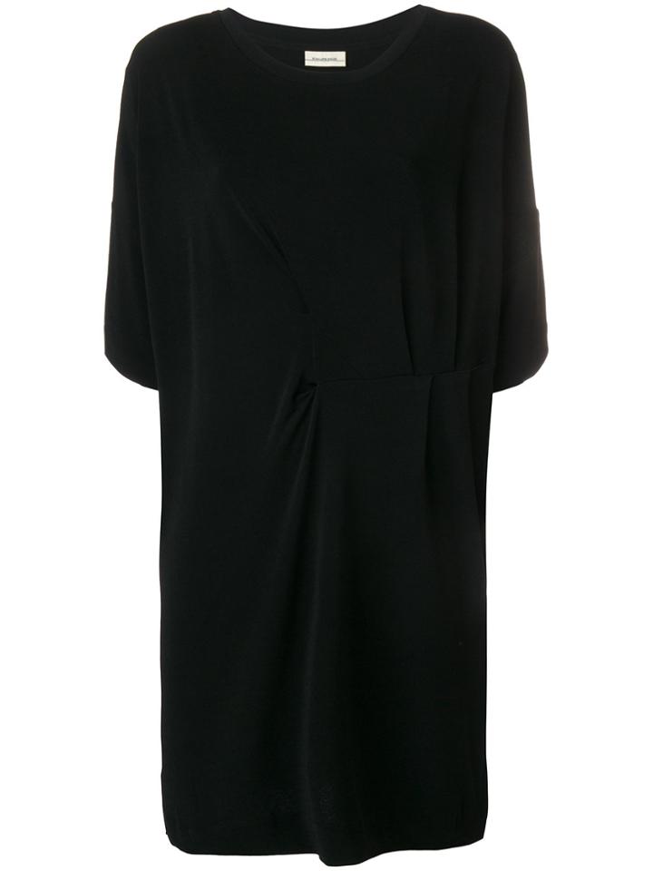 By Malene Birger Pleated Waist Dress - Black
