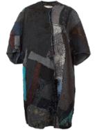 By Walid 19th Century Chinese 'repath' Coat, Women's, Size: Medium, Blue, Silk/cotton