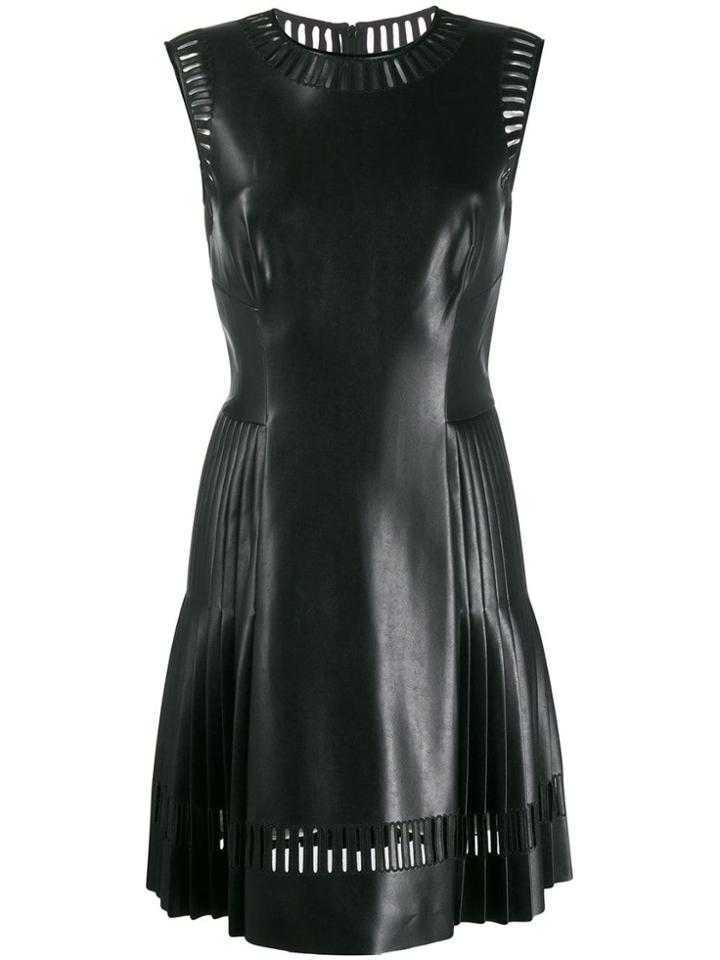 Ermanno Scervino Textured Short Dress - Black
