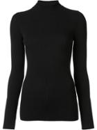 Iro Turtleneck Jumper, Women's, Size: Medium, Black, Polyester/viscose