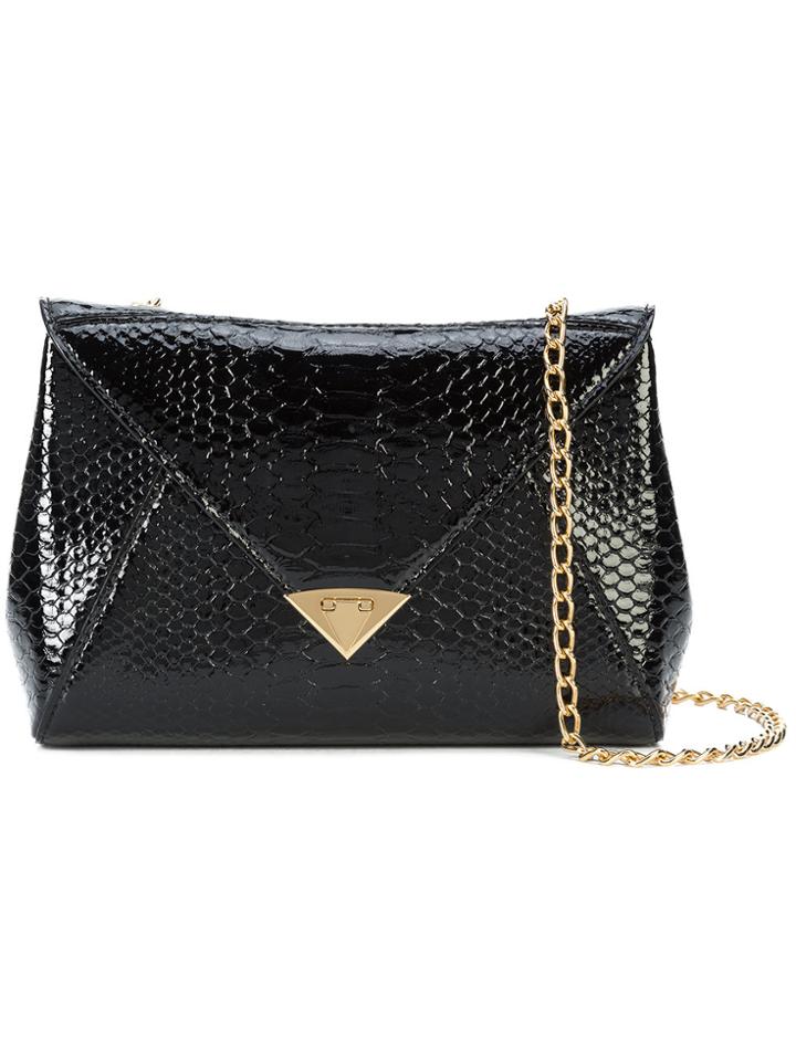 Tyler Ellis Envelope Style Shoulder Bag - Black