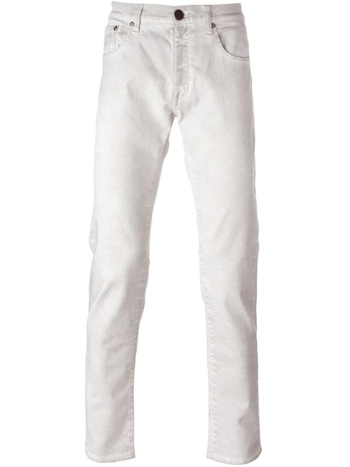 Drome Slim-fit Jeans, Men's, Size: Xl, Grey, Cotton/spandex/elastane
