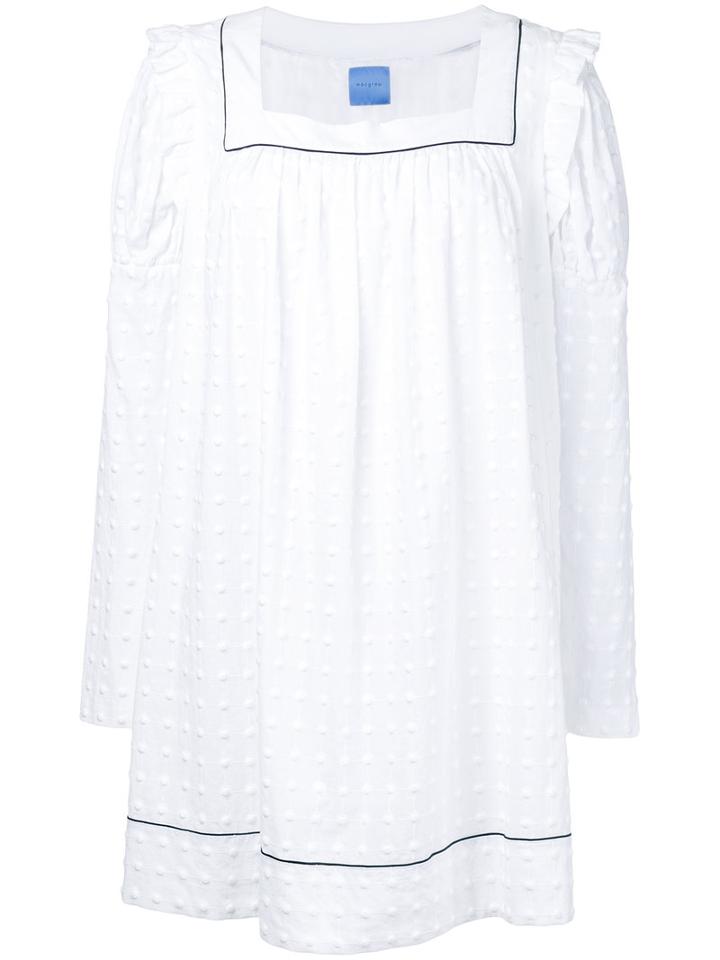 Macgraw - Daybreak Dress - Women - Cotton - 8, White, Cotton