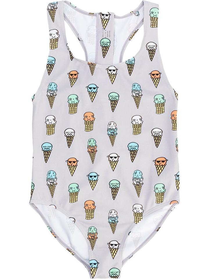 Stella Mccartney Kids Teen Imogen Colour-changing Swimsuit - Grey