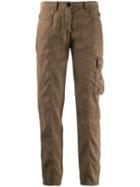 Patrizia Pepe Tapered Cargo Trousers - Brown
