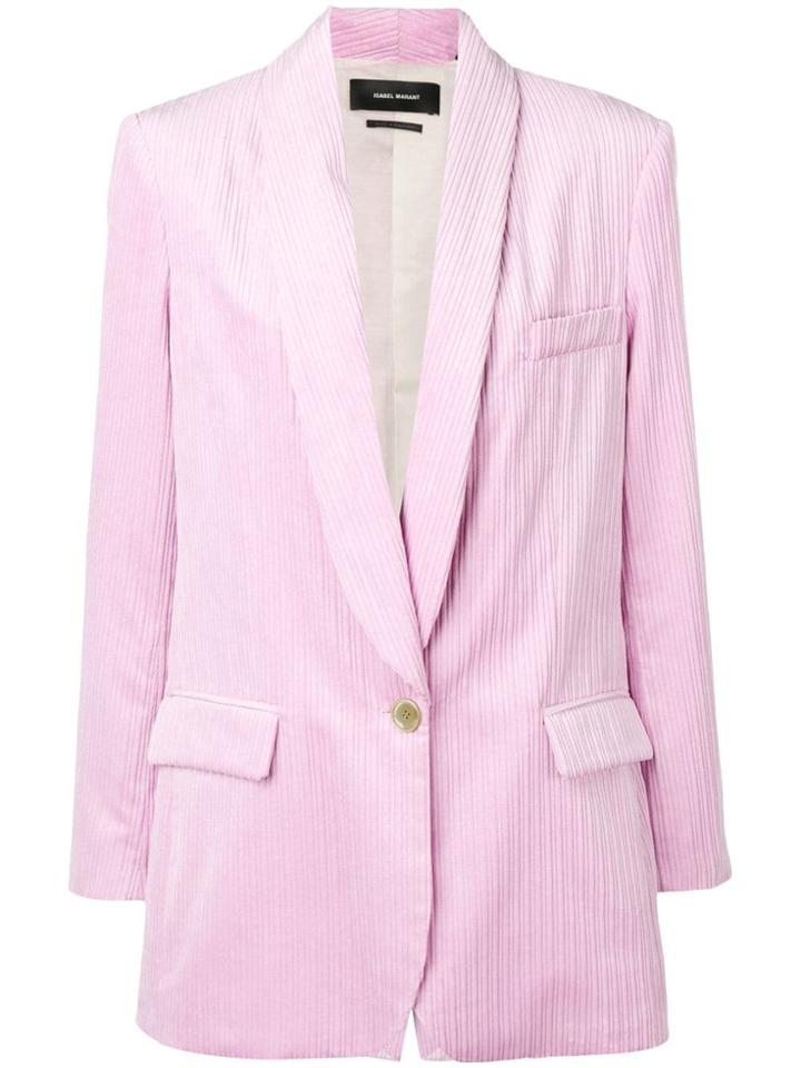 Isabel Marant Large Corduroy Blazer - Pink