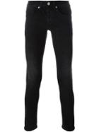 Dondup Skinny Jeans, Men's, Size: 35, Black, Cotton/spandex/elastane
