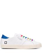 D.a.t.e. Contrast Lace Sneakers - White