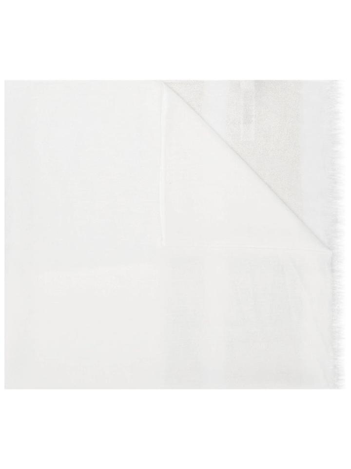 Liu Jo Fringed Edge Scarf - White