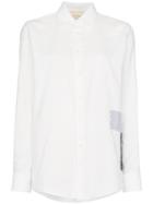 78 Stitches Patch Detail Shirt - White