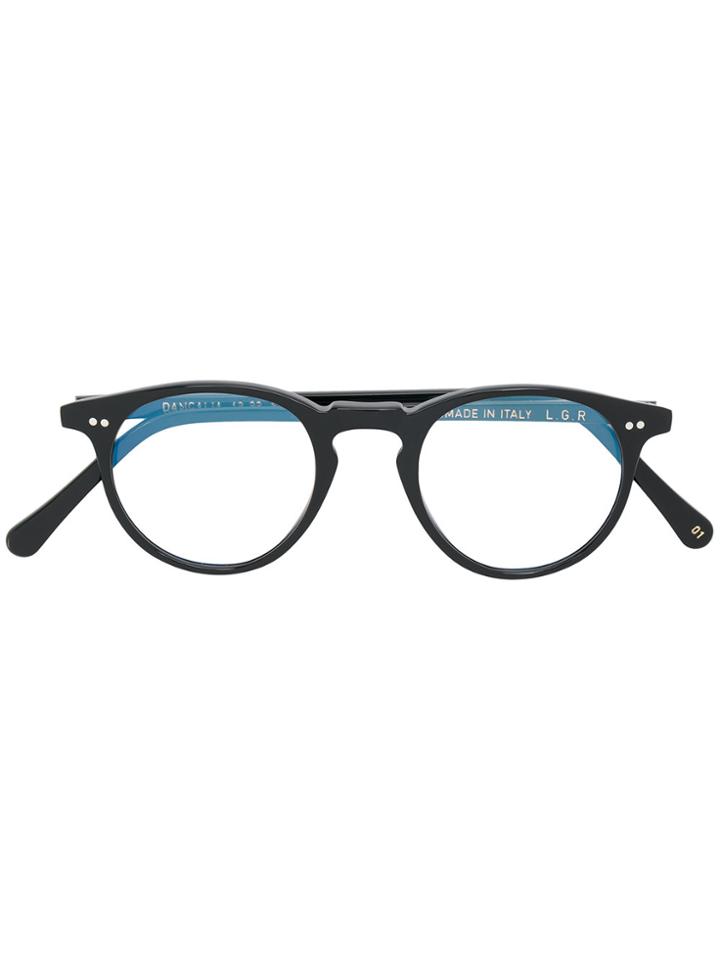 L.g.r Round Frame Glasses - Black