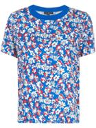 Rag & Bone Floral Pattern T-shirt - Blue
