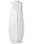 08sircus Cocoon Shirt Dress, Women's, Size: 1, White, Cotton
