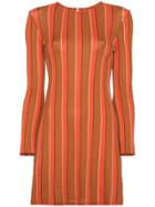 Simon Miller Striped Longsleeved Tunic - Yellow & Orange