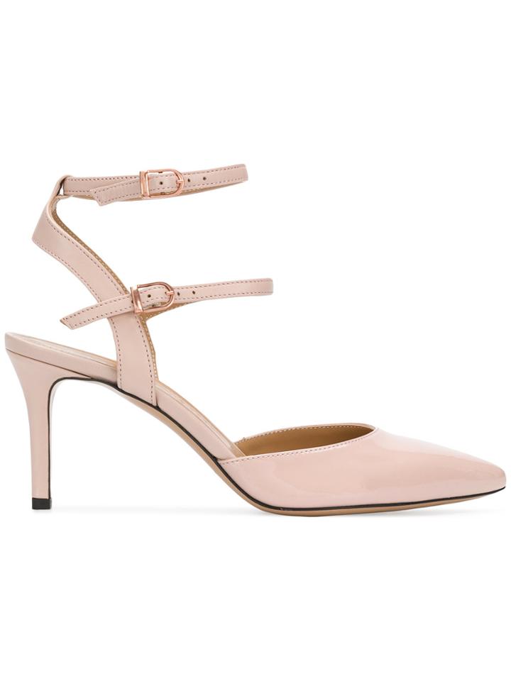Marc Ellis Double Strap Pumps - Nude & Neutrals