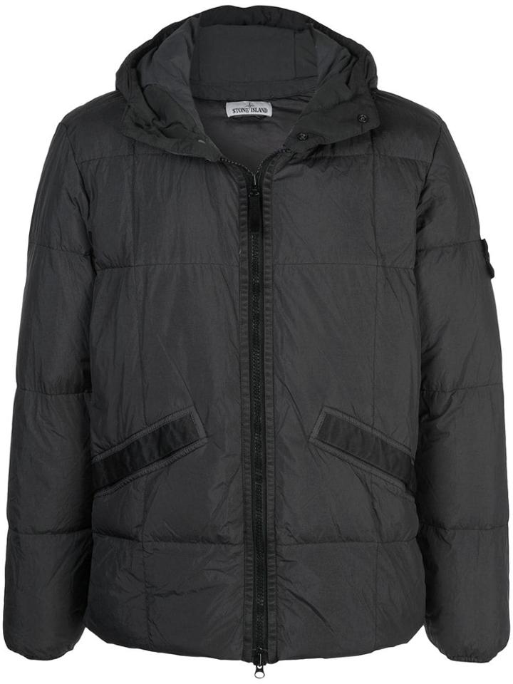 Stone Island Goose Down Jacket - Grey