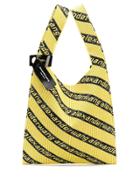 Alexander Wang Logo Jacquard Shopping Bag - Yellow