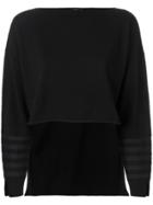 Sonia Rykiel Cropped Jumper - Black