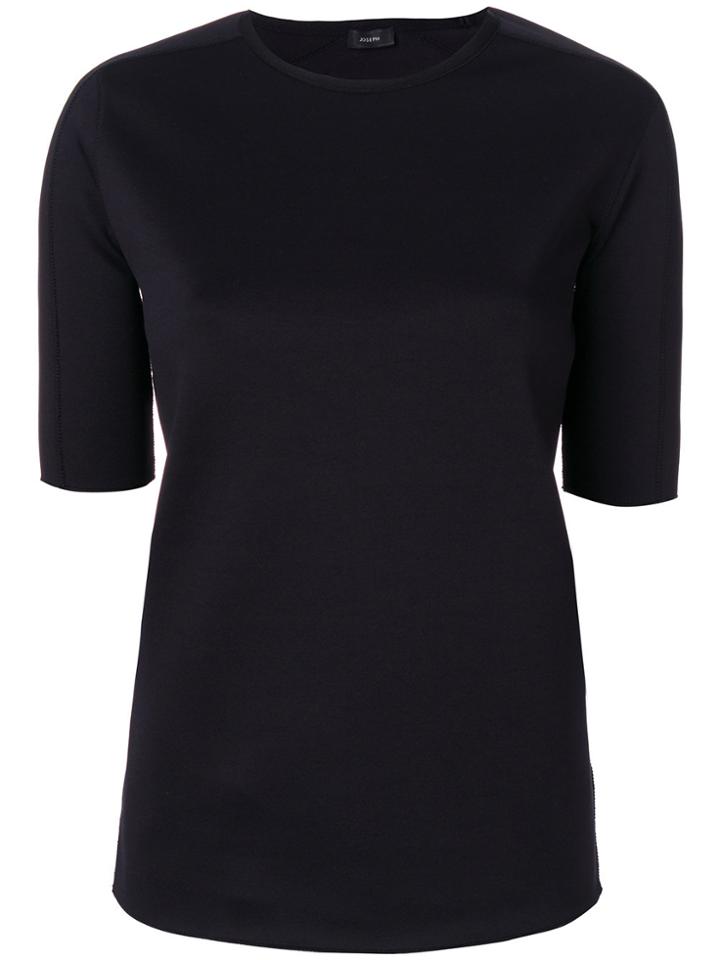 Joseph Plain T-shirt - Black