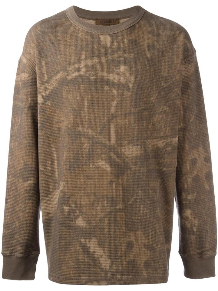 Yeezy Season 3 Thermal Long Sleeved T-shirt - Brown