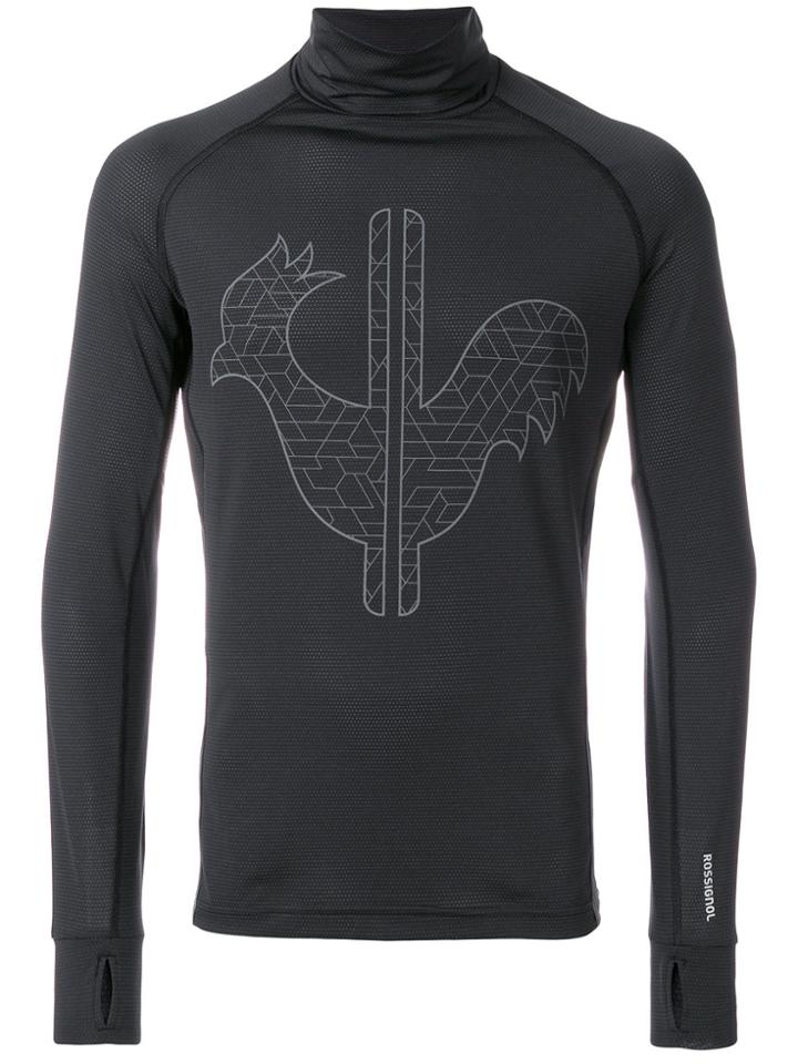 Rossignol Printed Fitted Ski Top - Grey