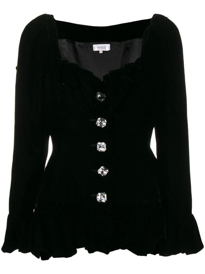 Yves Saint Laurent Pre-owned Buttoned Blouse - Black