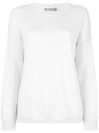 Vince 'crew Neck' Sweatshirt, Women's, Size: Small, White, Cotton