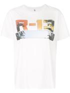 R13 Graphic Print T-shirt - White
