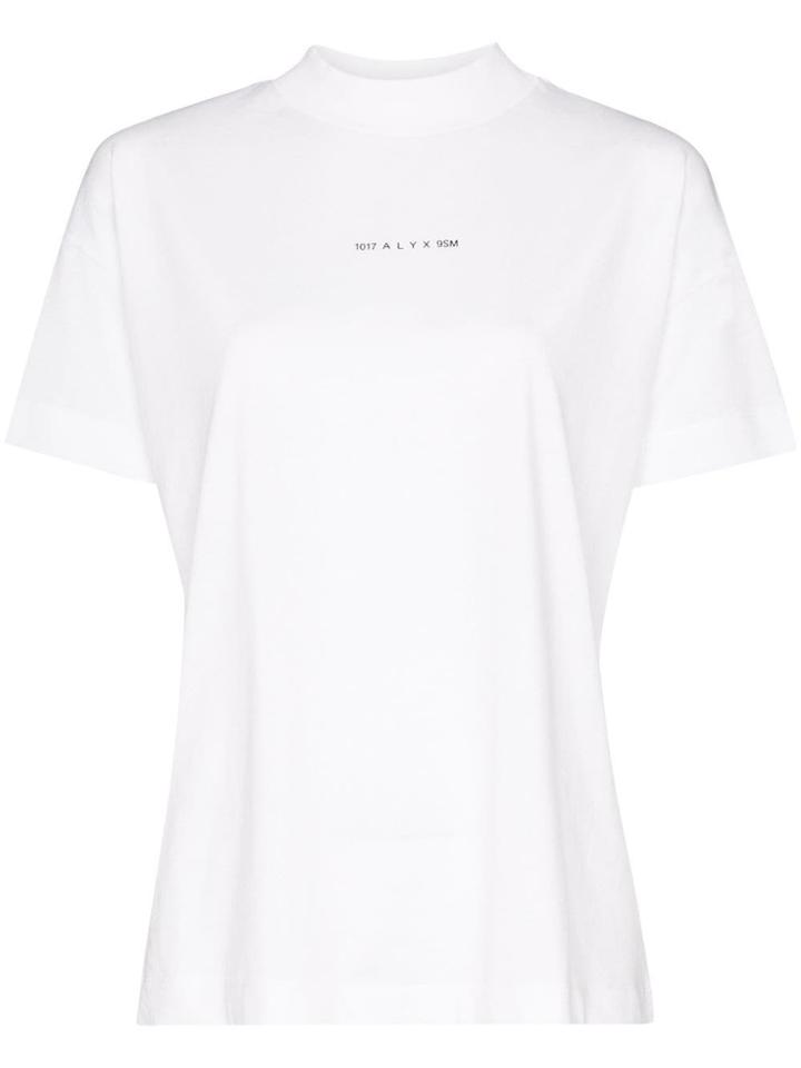 1017 Alyx 9sm Logo Loose Fit T-shirt - White