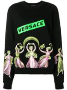 Versace Cupid And Psyche Sweatshirt - Black