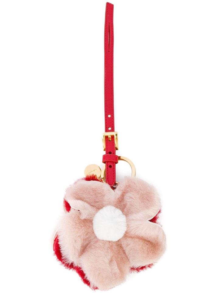 Prada Trick Flower Bag Charm - Pink