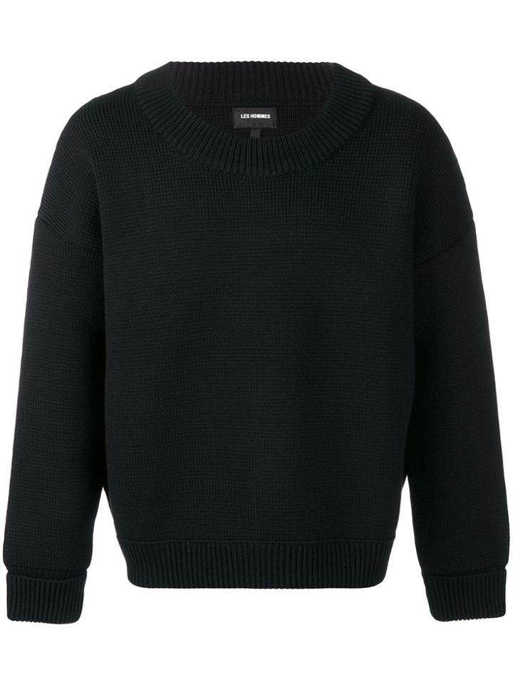 Les Hommes Les Hommes Lhf741lf712 9000 - Black