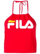 Fila Chiara Halterneck Top - Red