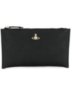 Vivienne Westwood 'victoria' Pouch Clutch - Black