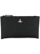 Vivienne Westwood 'victoria' Pouch Clutch - Black