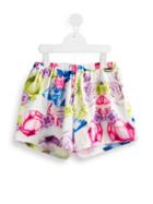 Moschino Kids Sweet Wrapper Printed Shorts, Girl's, Size: 11 Yrs